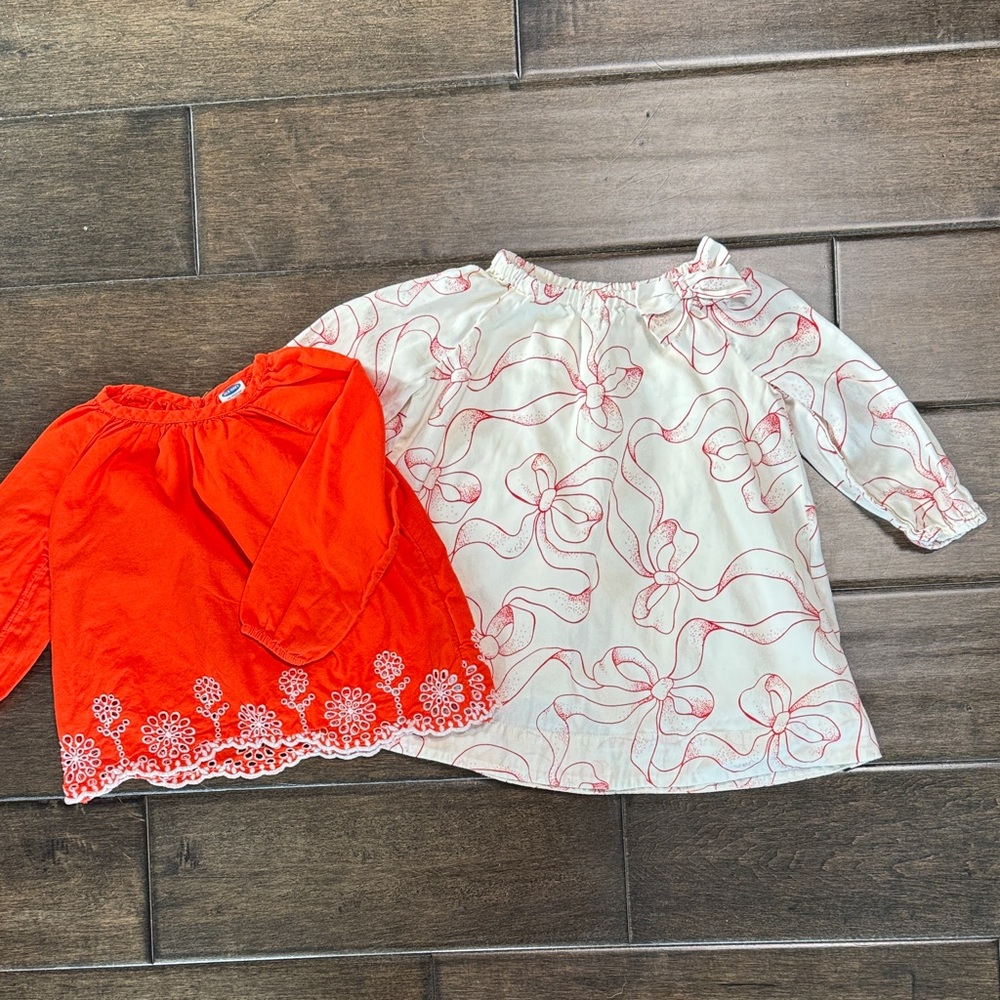 💜3/$15 Baby Shirt and Dress Bundle (2)